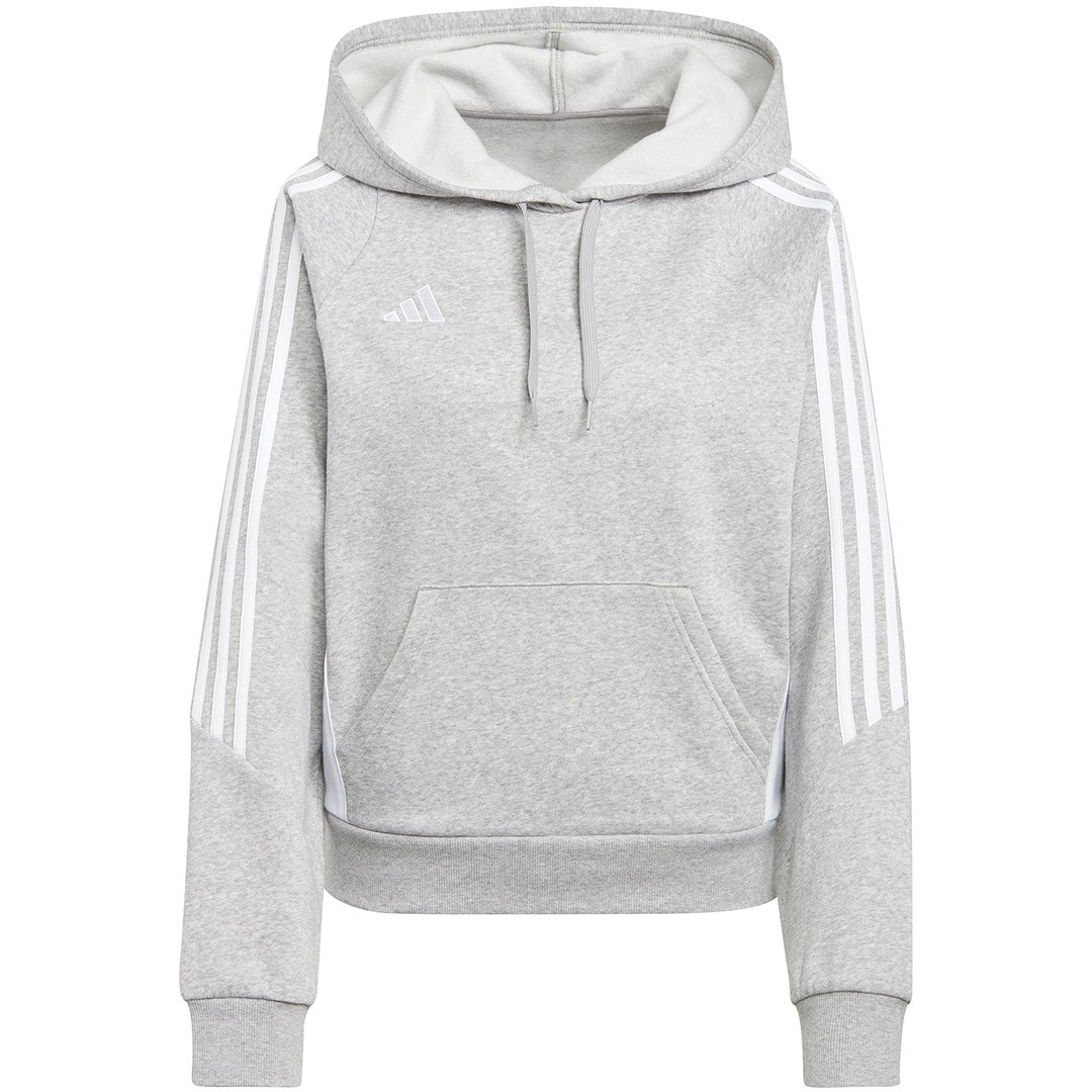 Adidas Tiro 24 Hooded Grey Sweatshirt