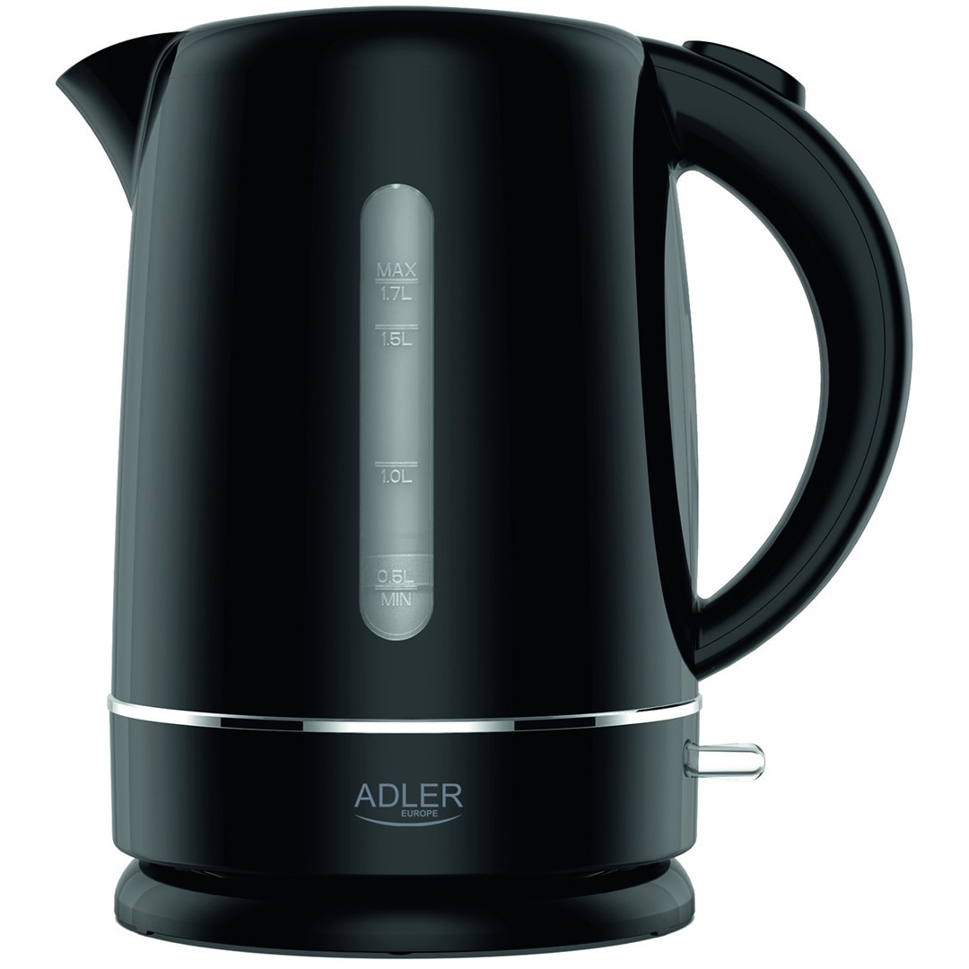 Adler  1385B BLACK WHITE ELECTRIC KETTLE