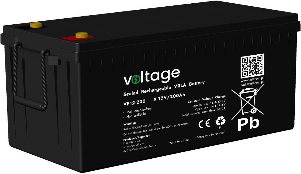 No name AGM Battery 12V 200Ah