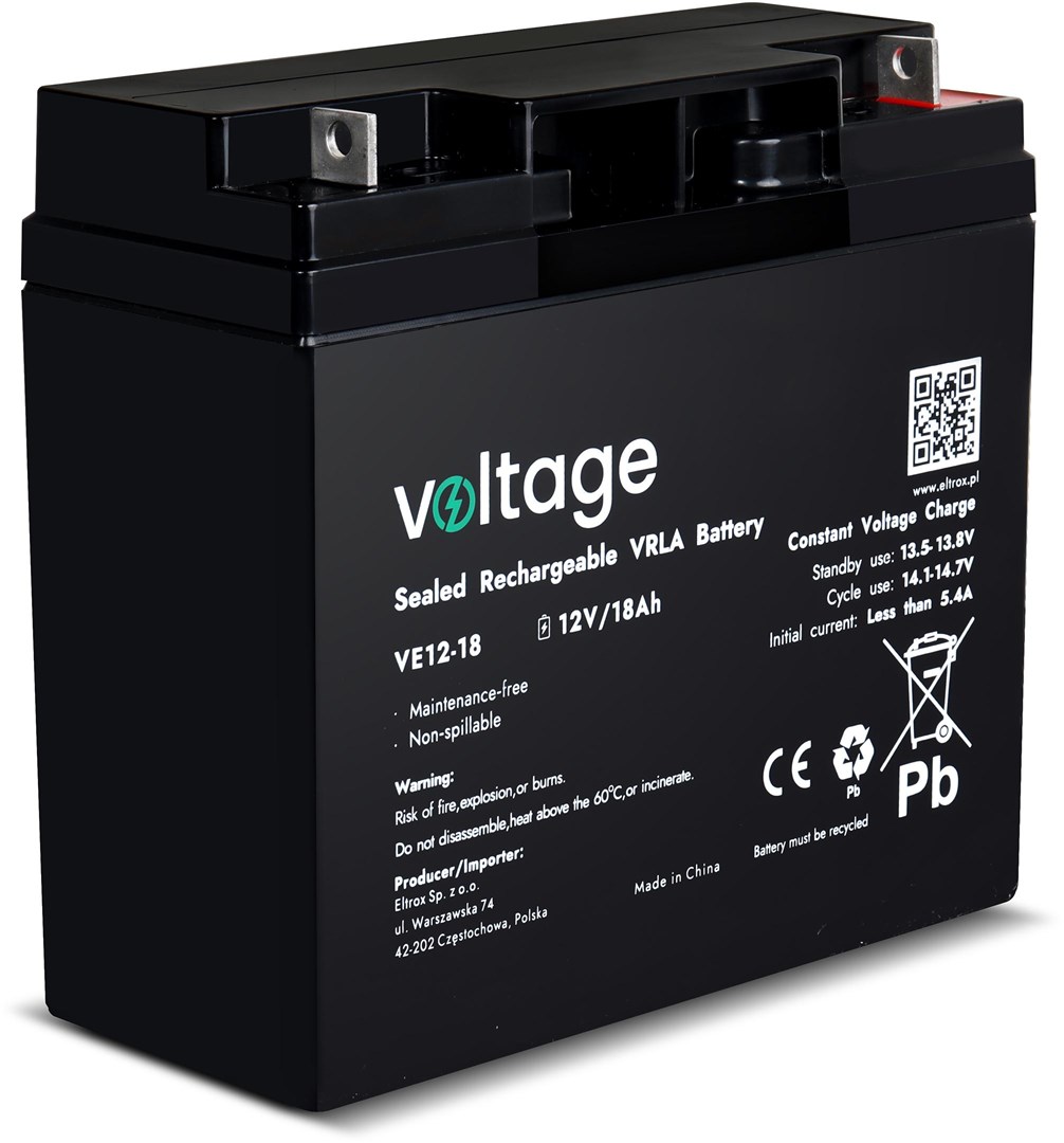 Volt Polska AGM Battery Voltage 12V