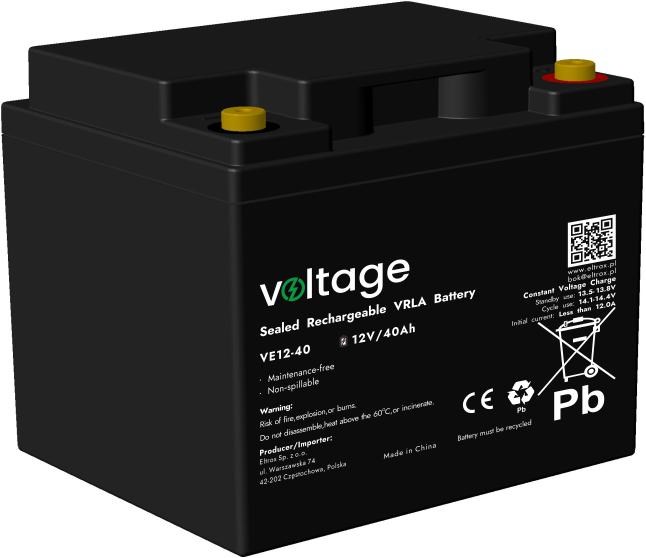 No name AGM Battery Voltage 12V