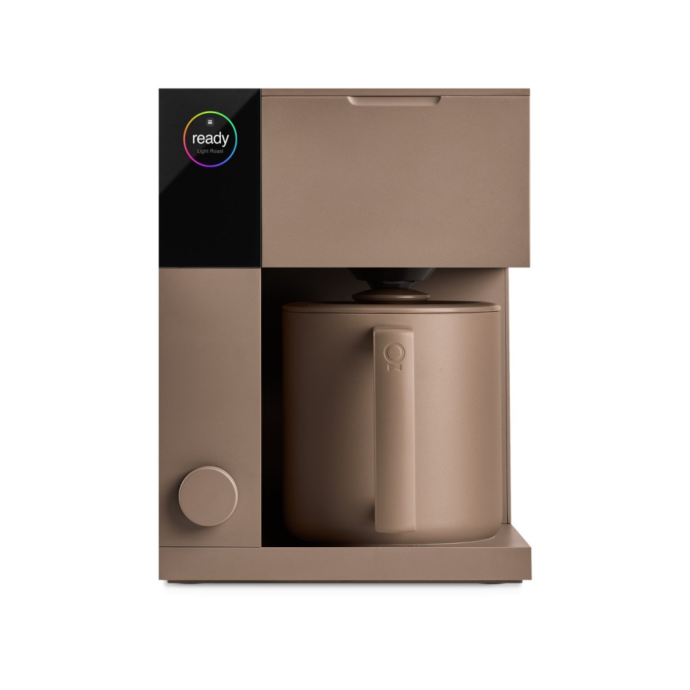 FELLOW Aiden drip coffee maker, chocolate