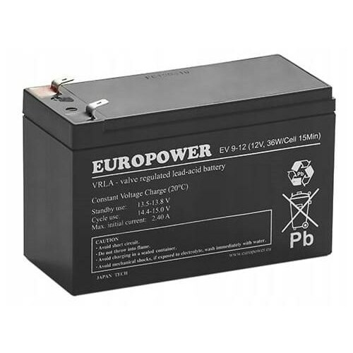 EuroPower Akumulator AGM  serii EV 12V