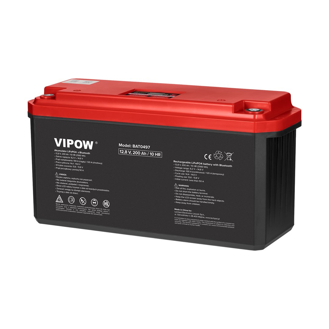 No name Akumulator LiFePO4 Bluetooth 200Ah