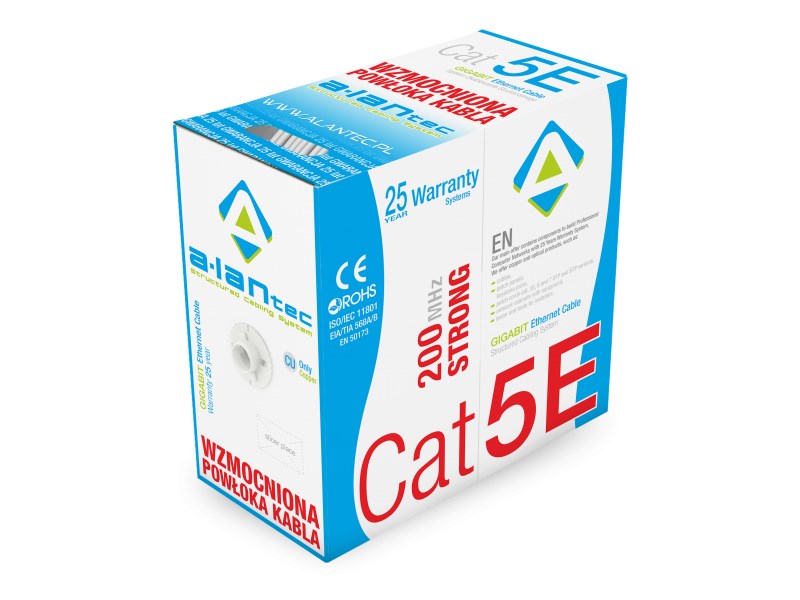 Alantec KIU5STR305 networking cable Grey 305