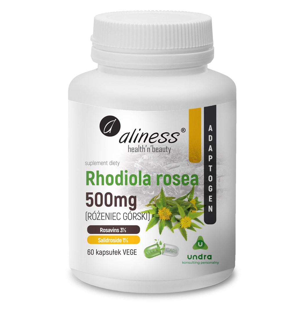 Aliness  Rhodiola rosea 500 mg –