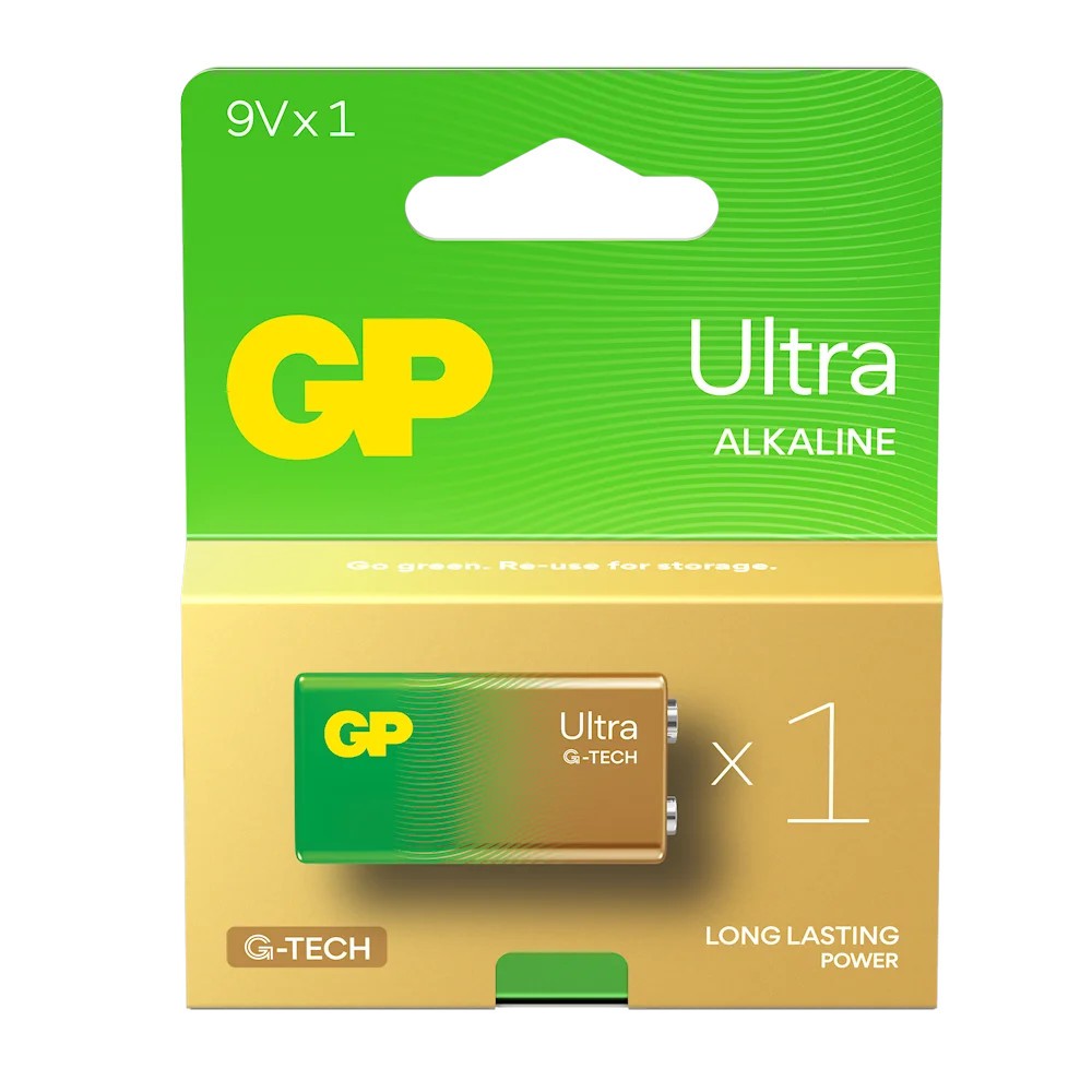 GP Battery  Alkaline batteries 6LR61 9V