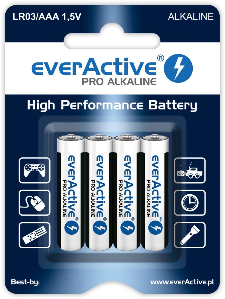 EverActive  BATTERIES LR6/AA PRO AL KALINE