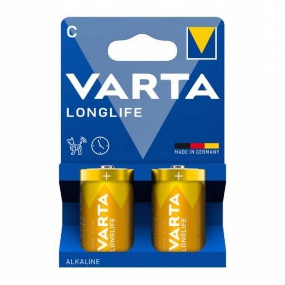 Varta Alkaline battery R14(typeC) longlife 2