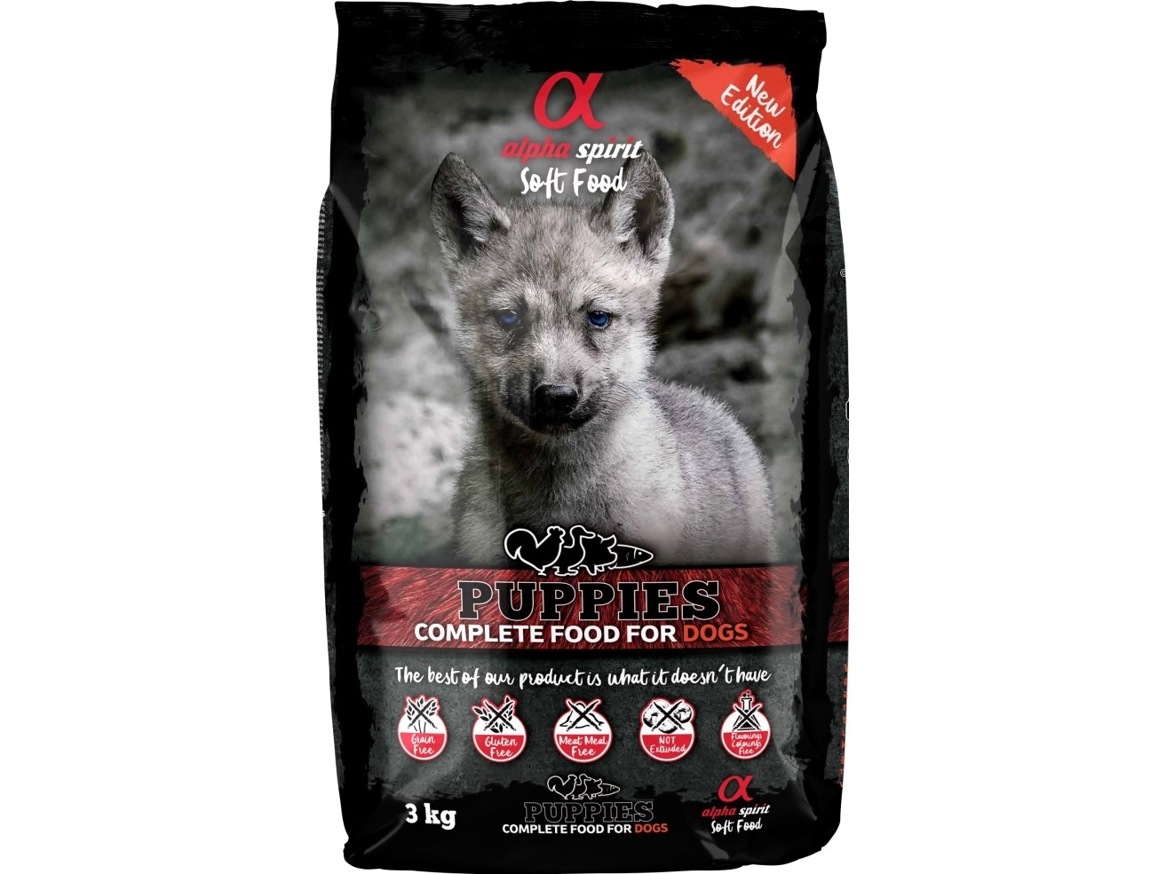 Alpha spirit Puppies karma sucha miękka