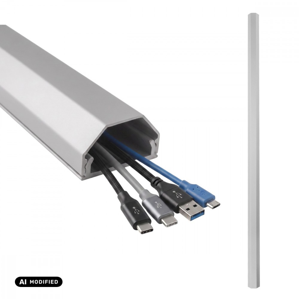 Maclean Aluminium cabel cover strip MCTV-897