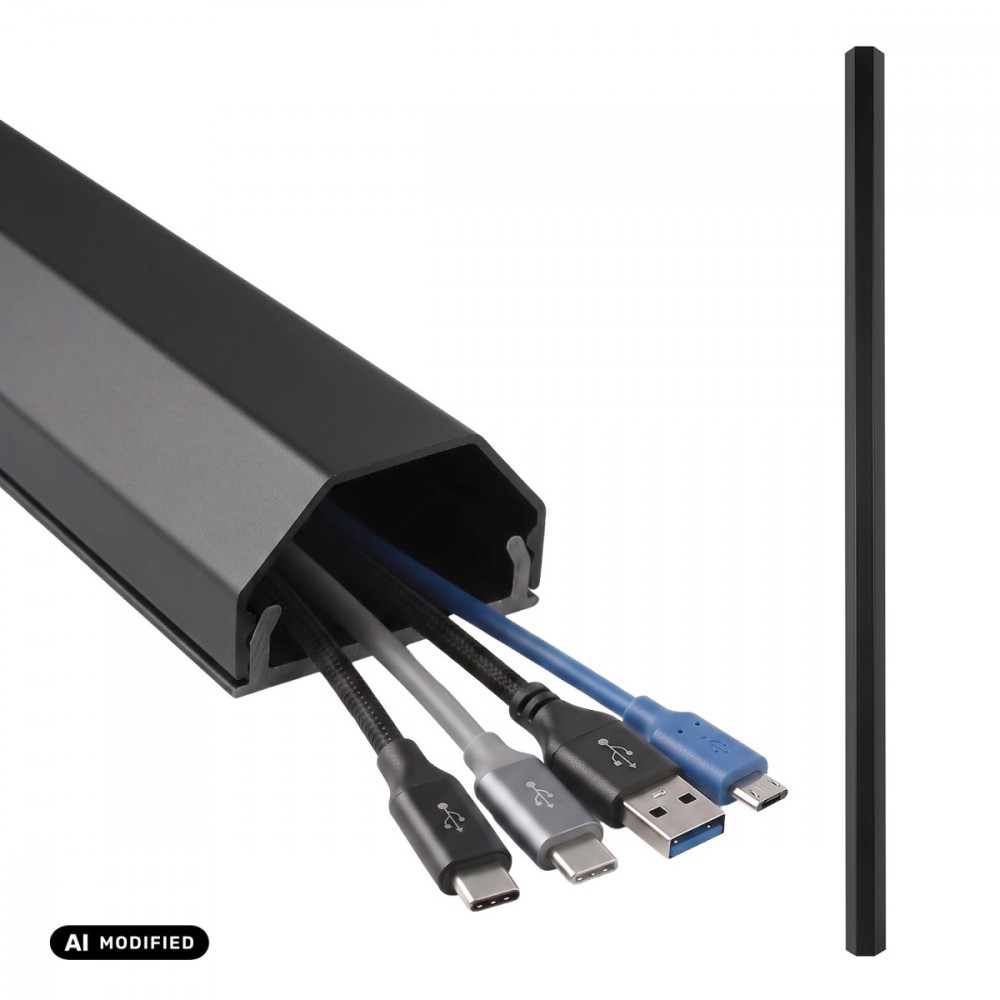 Maclean Aluminium cable cover strip MCTV-897