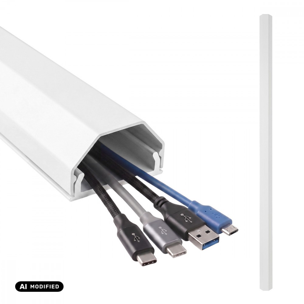 Maclean Aluminium cable cover strip MCTV-897