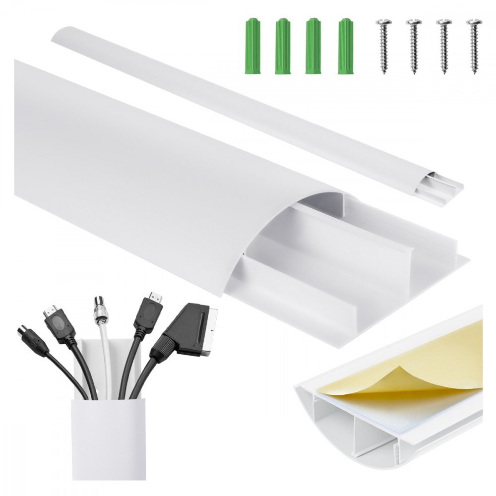 Maclean  Aluminum masking strip white, MC-814