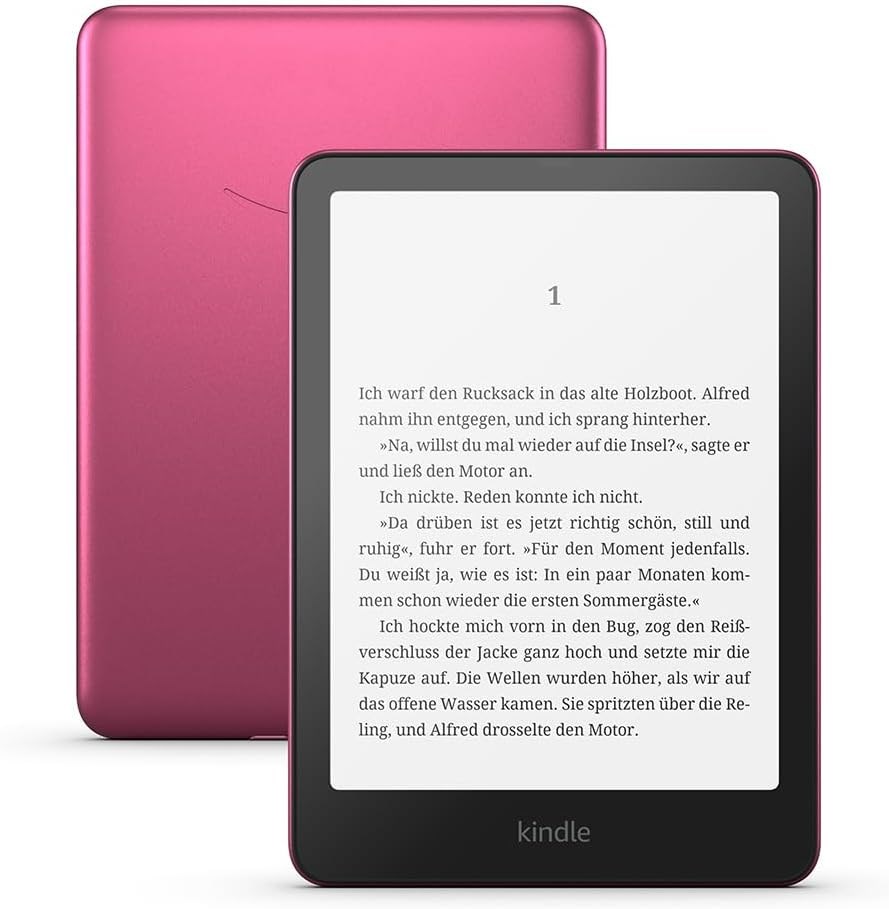 Amazon Kindle Paperwhite Signature Edition e-book