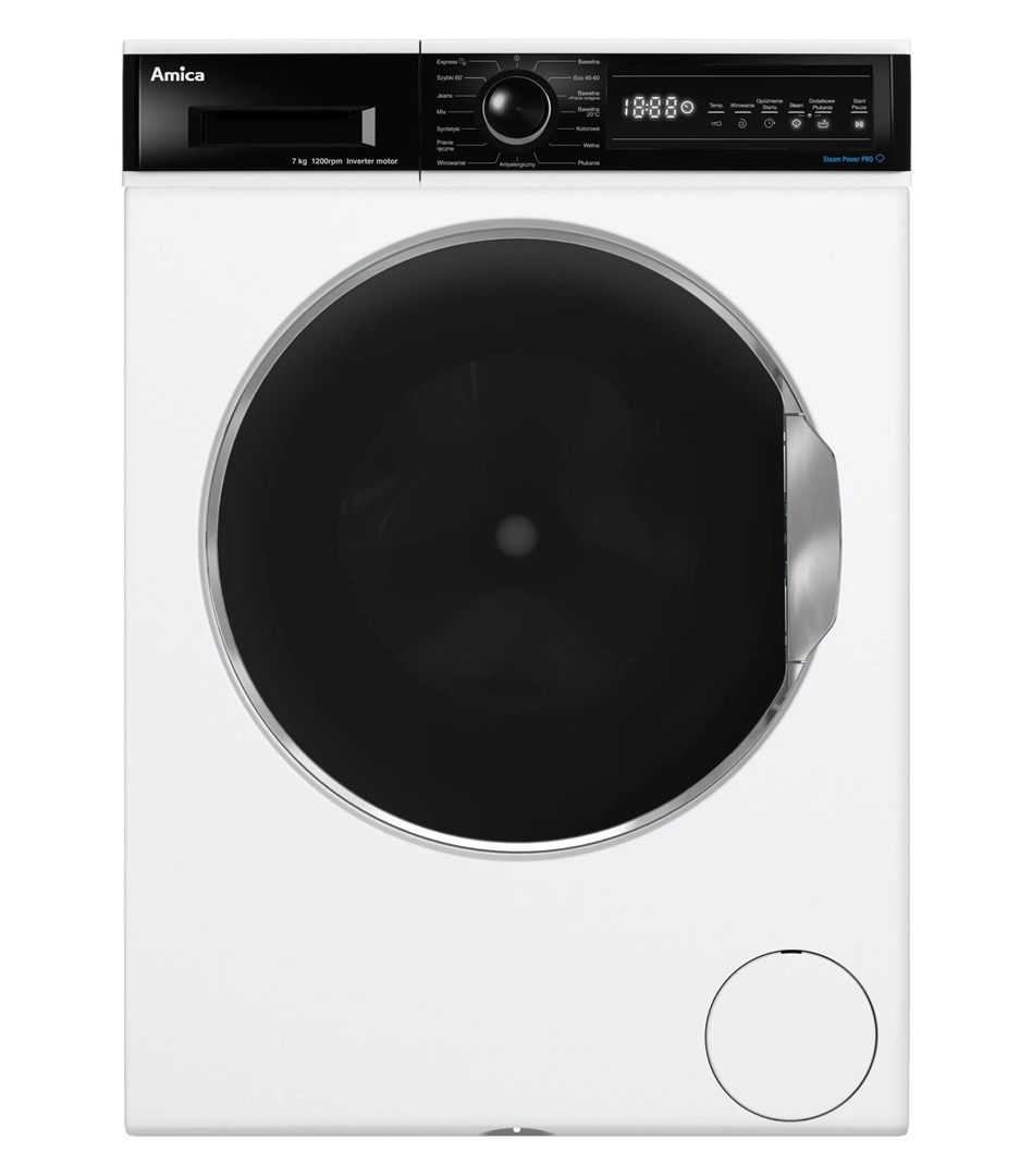Amica  WA3S712ALiSHB SLIM washing machine, 7