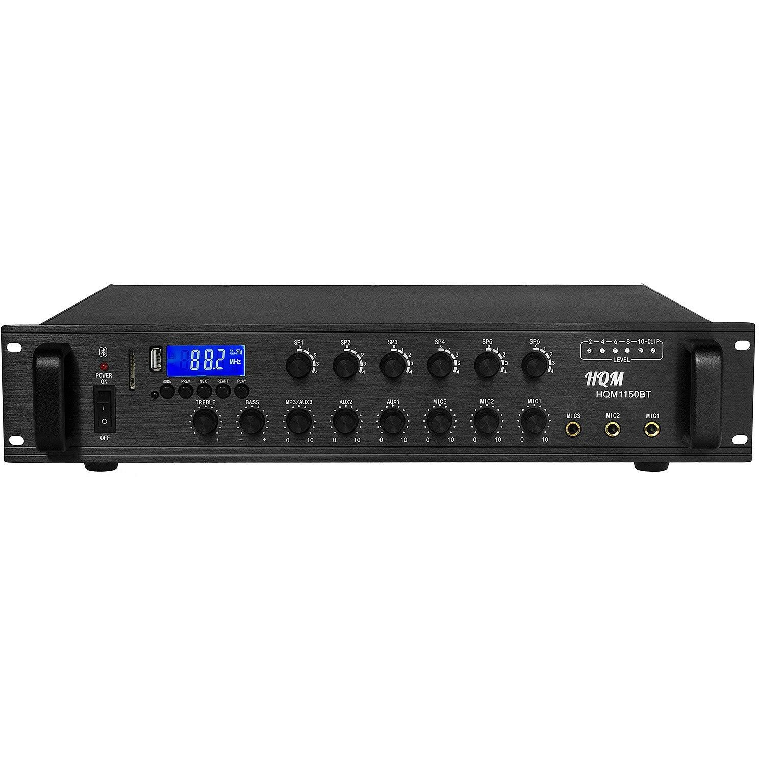 HQM AMPLIFIER 1150BT FM/MP3 RADIO 150W