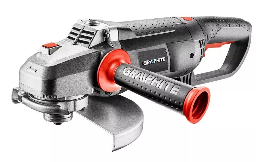 GRAPHITE Angle grinder 2600W 230mm disc