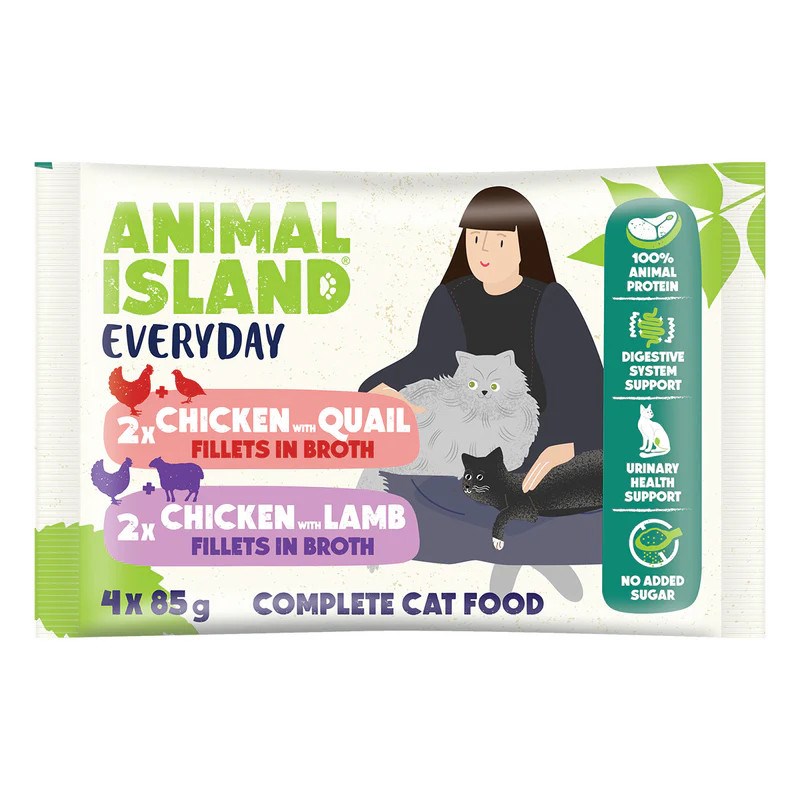 ANIMAL ISLAND Chicken with quail and