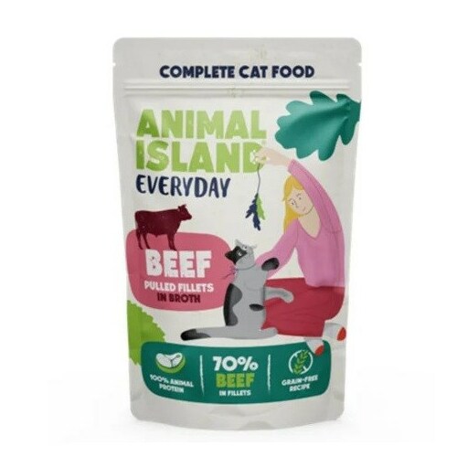 ANIMAL ISLAND  Everyday Beef pulled fillets