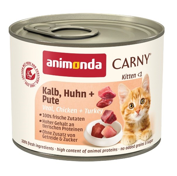 Animonda Carny Kitten Veal, chicken, turkey