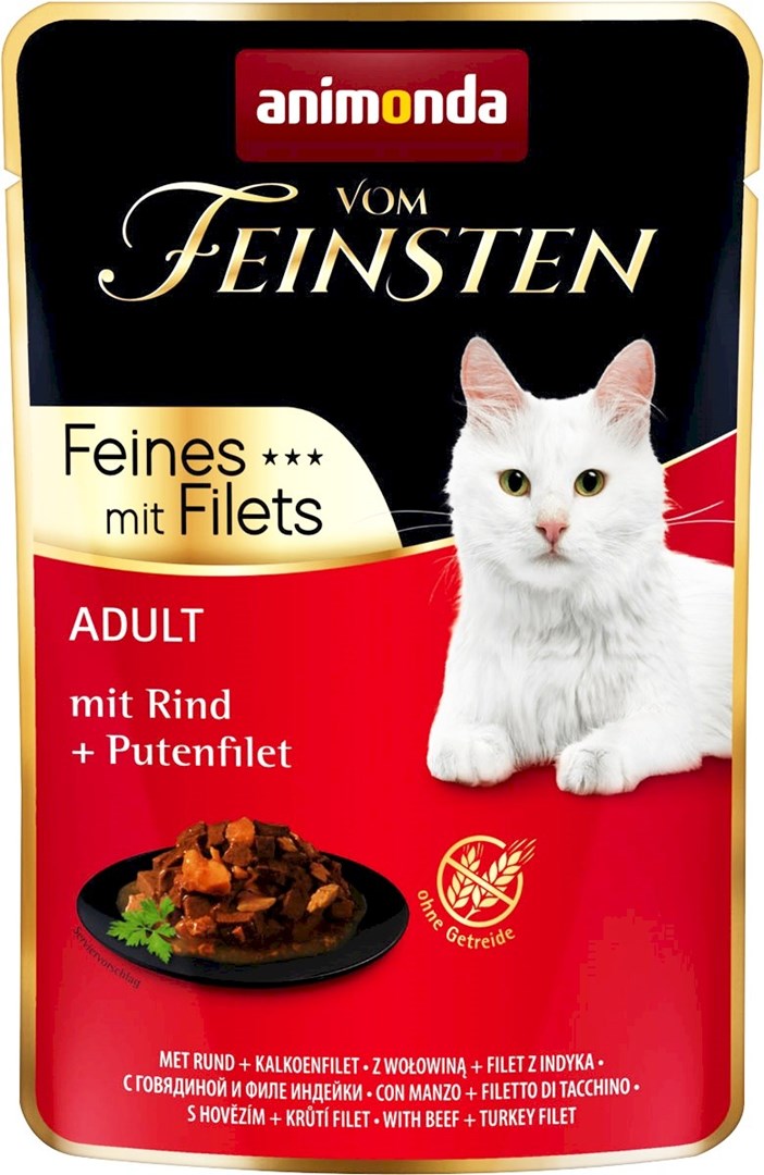 Animonda  vom Feinsten Beef, turkey fillet