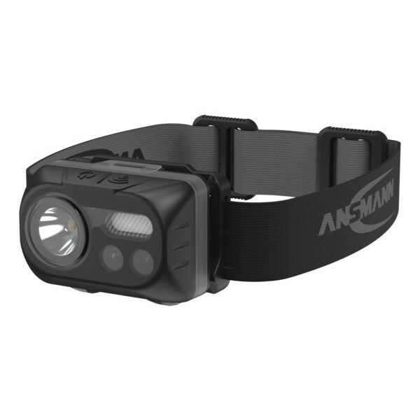 ANSMANN HD230BS Black Headband flashlight COB