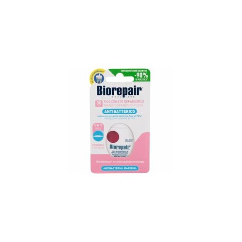 Biorepair Antibacterial Waxed Expanding Floss -