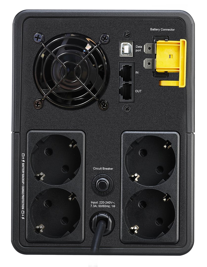 APC  Back-UPS, 1600VA, Tower, 230V, 4x
