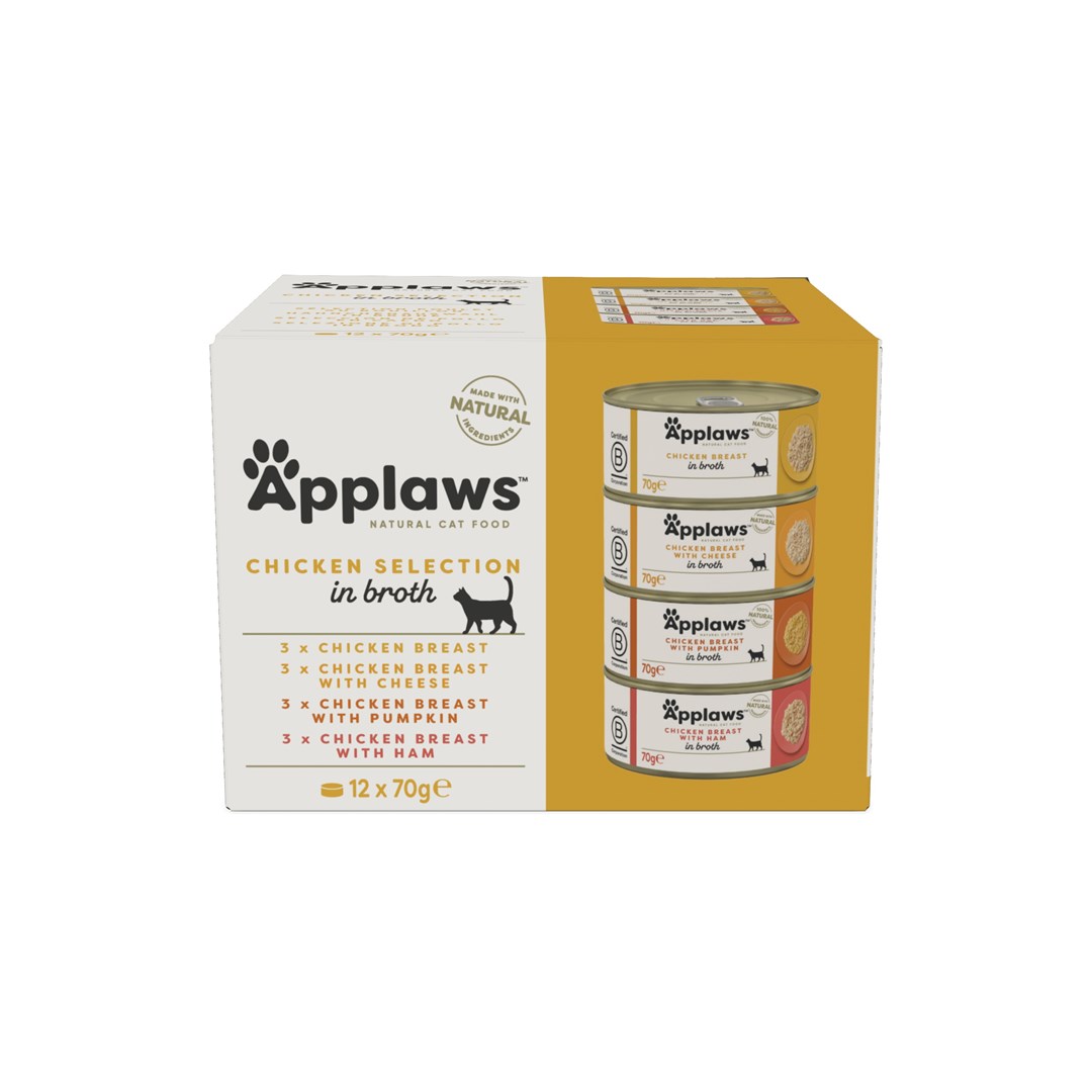 Applaws  Chicken Selection in Broth -
