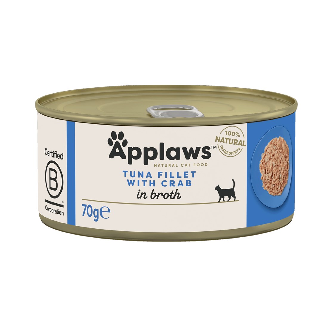 Applaws  Tuna fillet with crab in