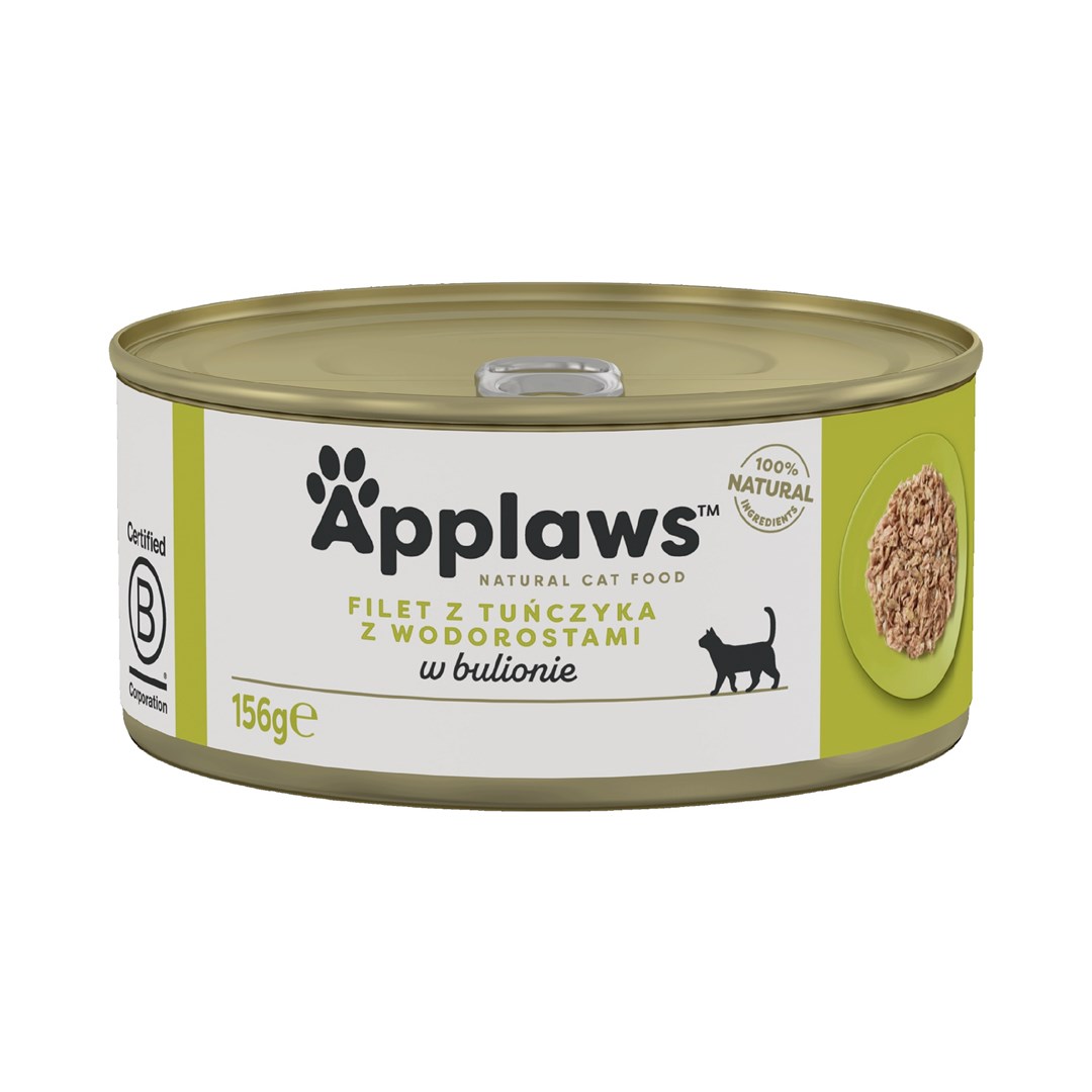 Applaws  Tuna fillet with seaweed in