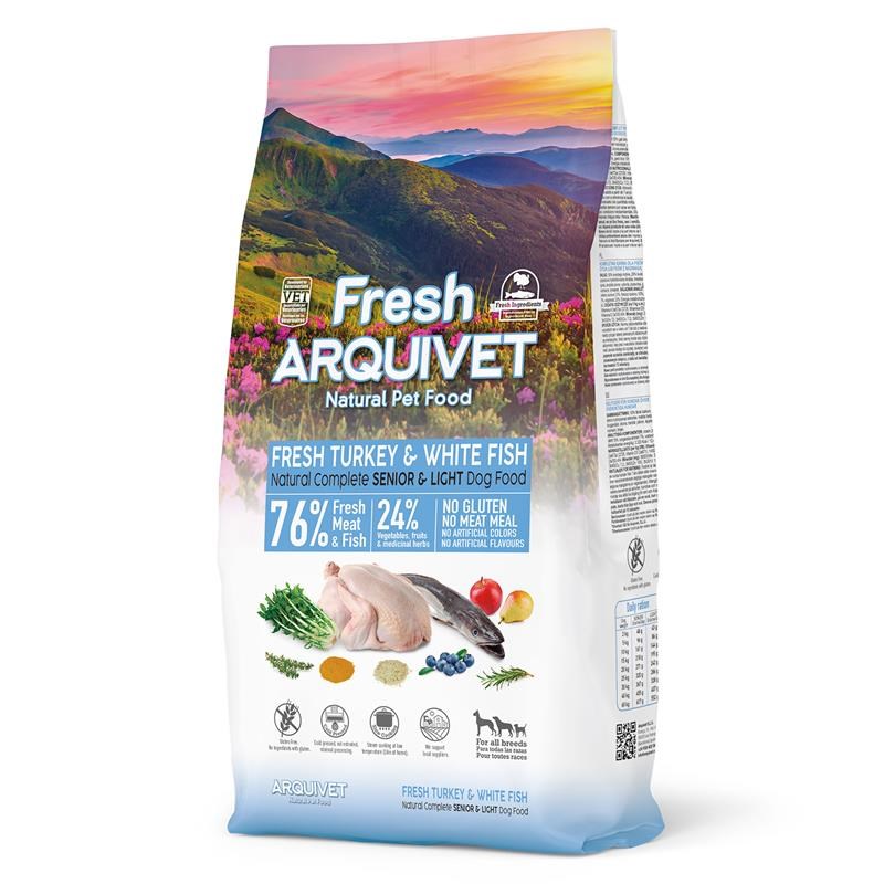 ARQUIVET  Fresh Senior & Light Turkey