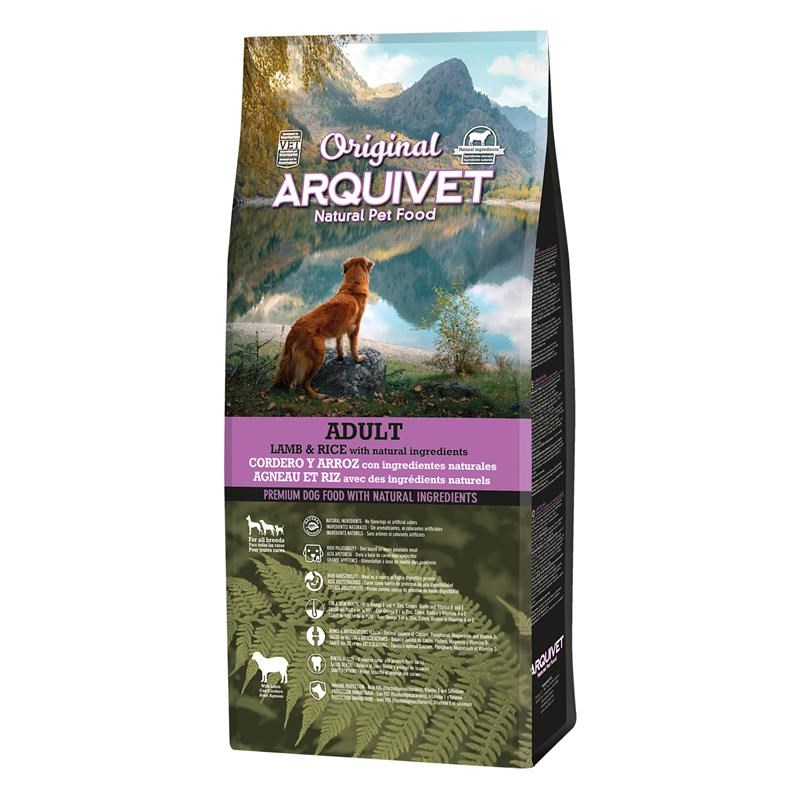 ARQUIVET Original Adult Lamb with rice