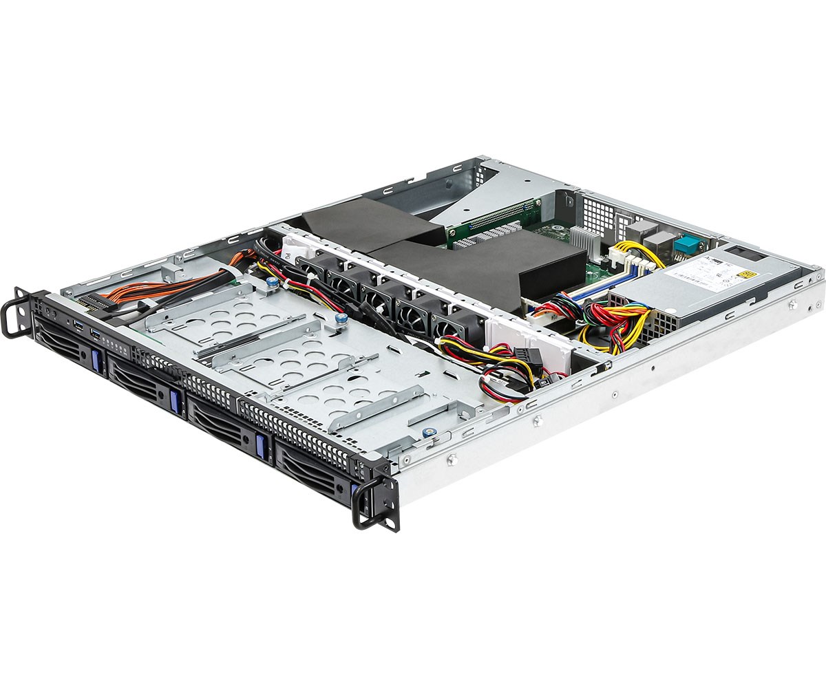 ASRock 1U4LW-X570 server barebone AMD X570