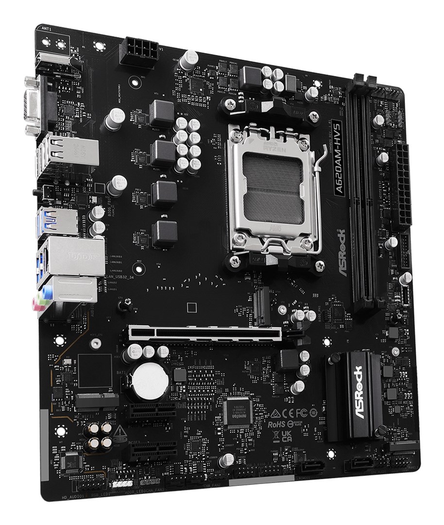 ASRock  A620AM-HVS AMD A620A Socket AM5