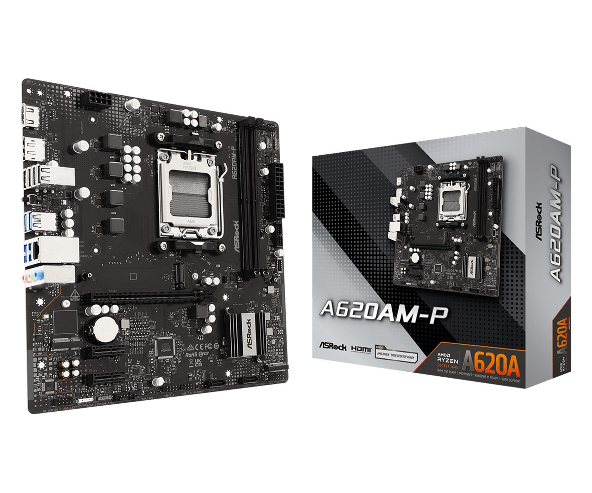 ASRock A620AM-P AMD A620A Socket AM5