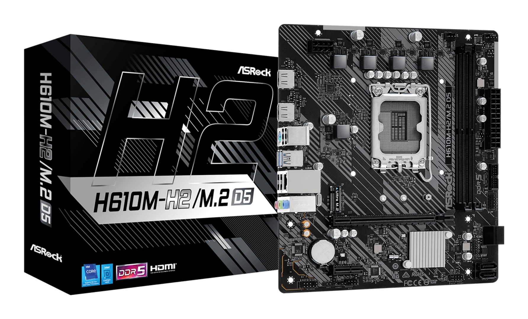 ASRock  H610M-H2/M.2 D5 Intel H610