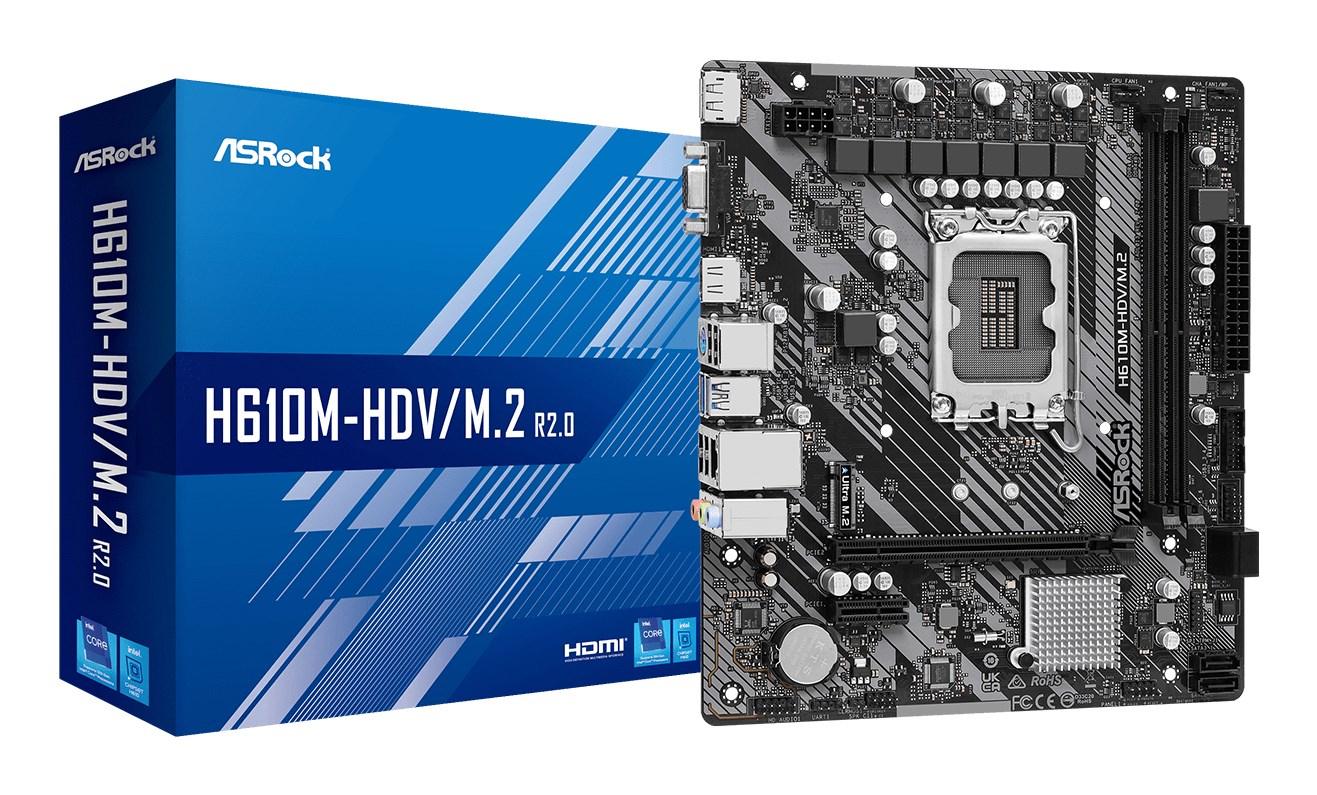 ASRock  H610M-HDV/M.2 R2.0 Intel