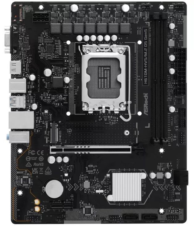 ASRock H610M-HVS/M.2 D5 GEN5 motherboard