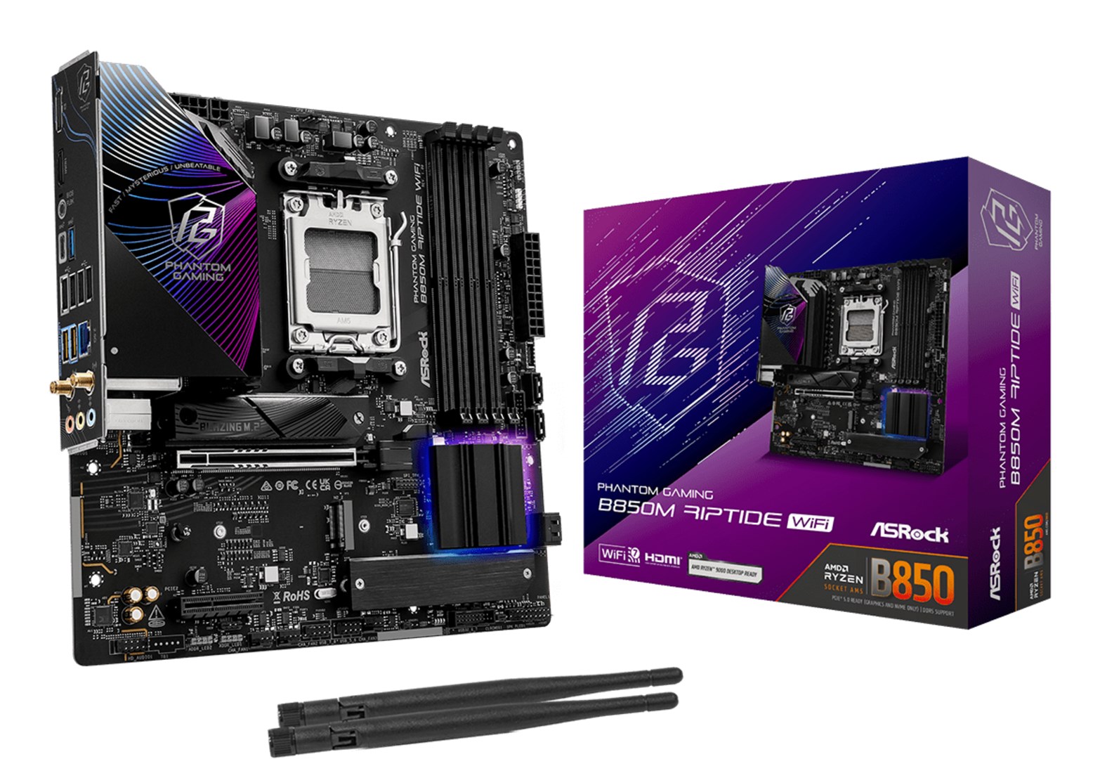 ASRock  Phantom Gaming B850M Riptide WiFi