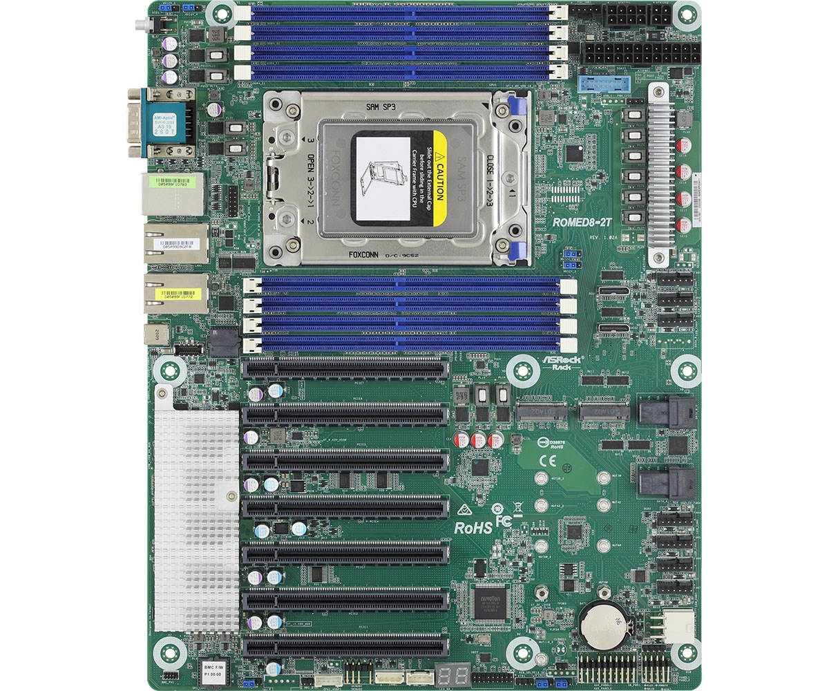 ASRock  ROMED8-2T motherboard LGA 4094 ATX
