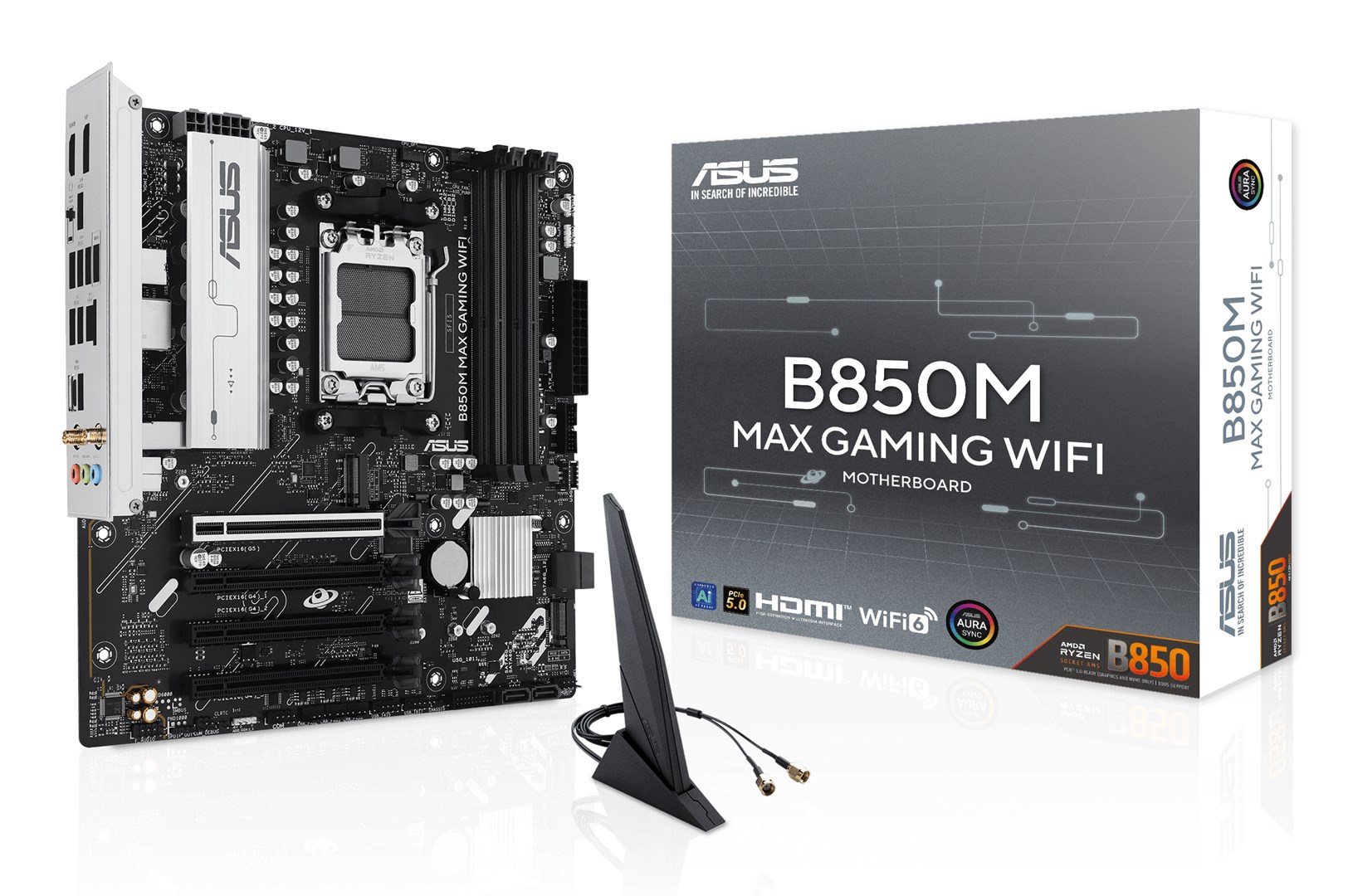 ASUS B850M MAX GAMING WIFI AMD