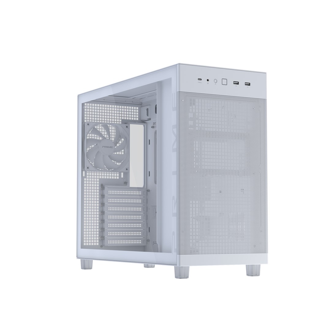 ASUS PRIME AP303 TG White Midi