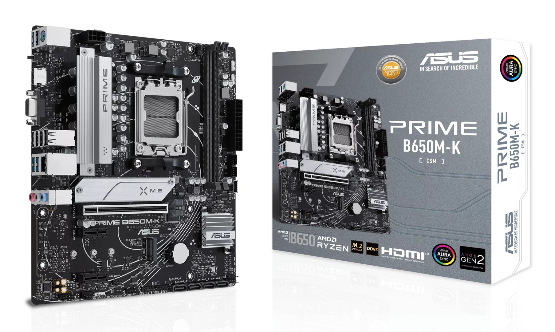 ASUS PRIME B650M-K AMD B650 Socket