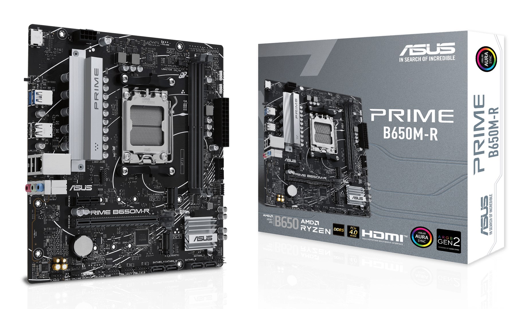 ASUS  PRIME B650M-R AMD B650 Socket