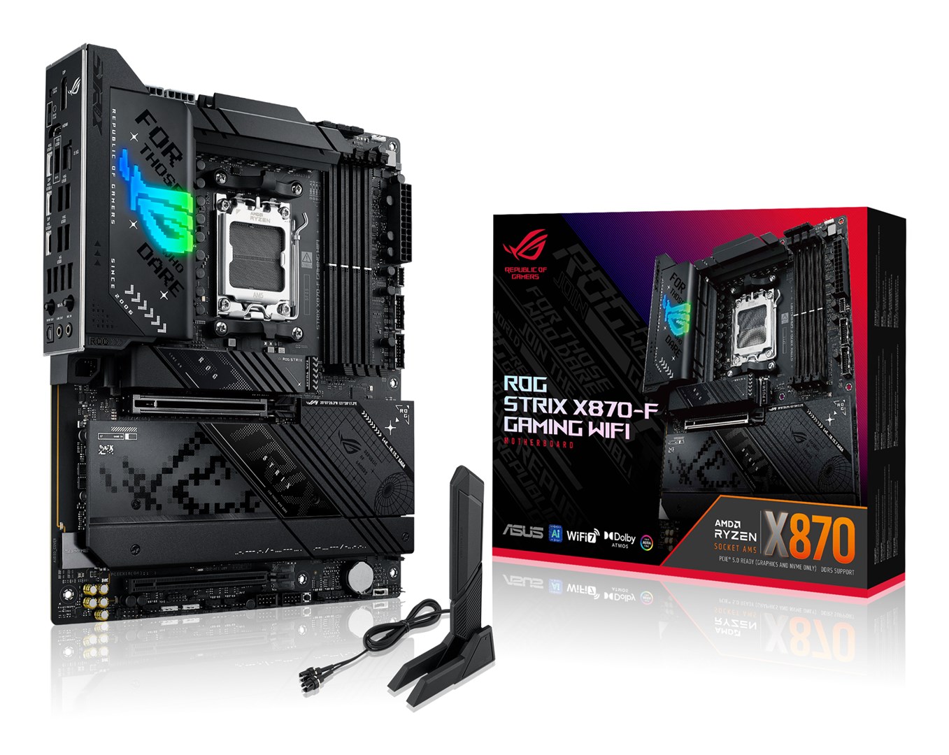ASUS  Motherboard ROG STRIX X870-F GAMING