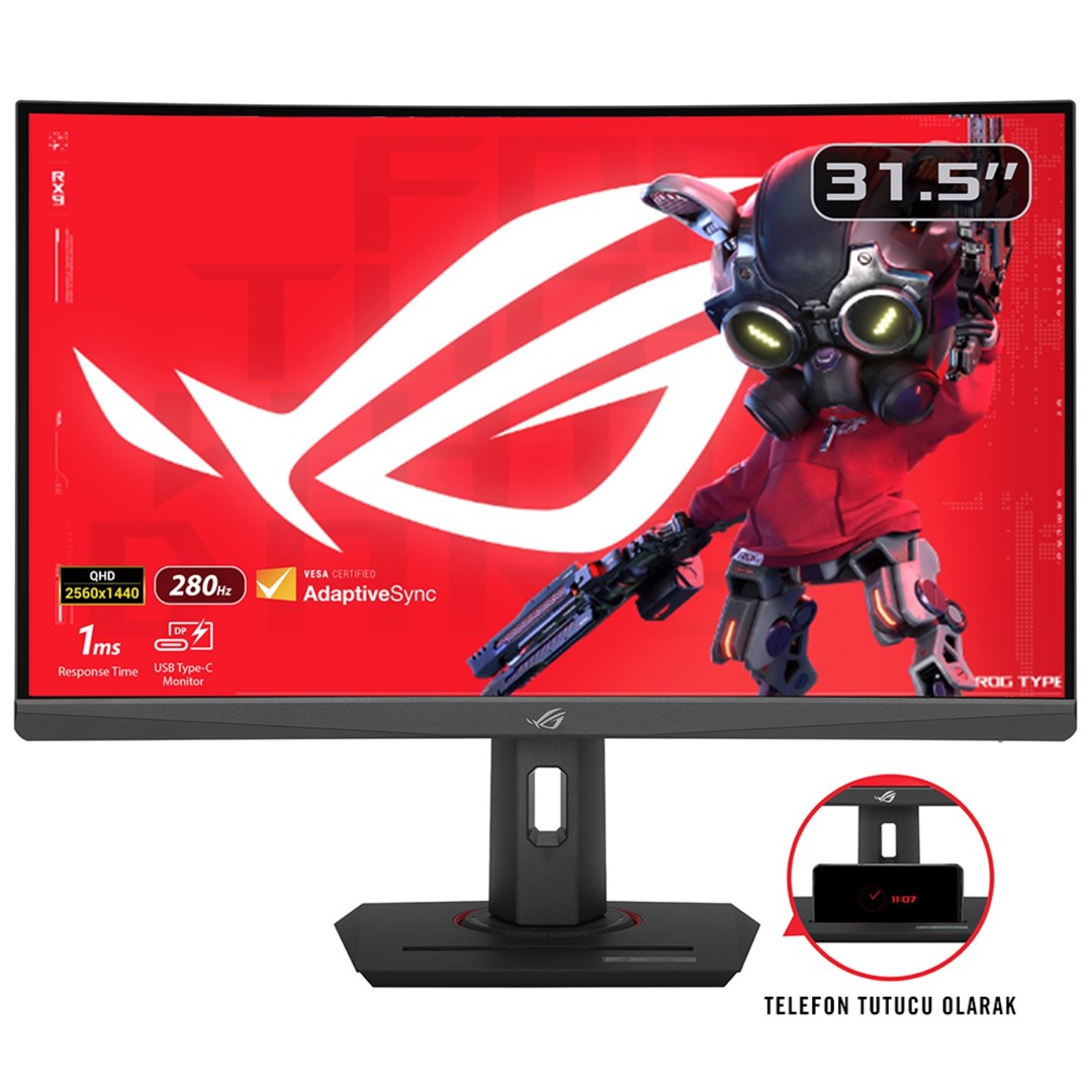 ASUS  Monitor 32 inches XG32WCMS ROG