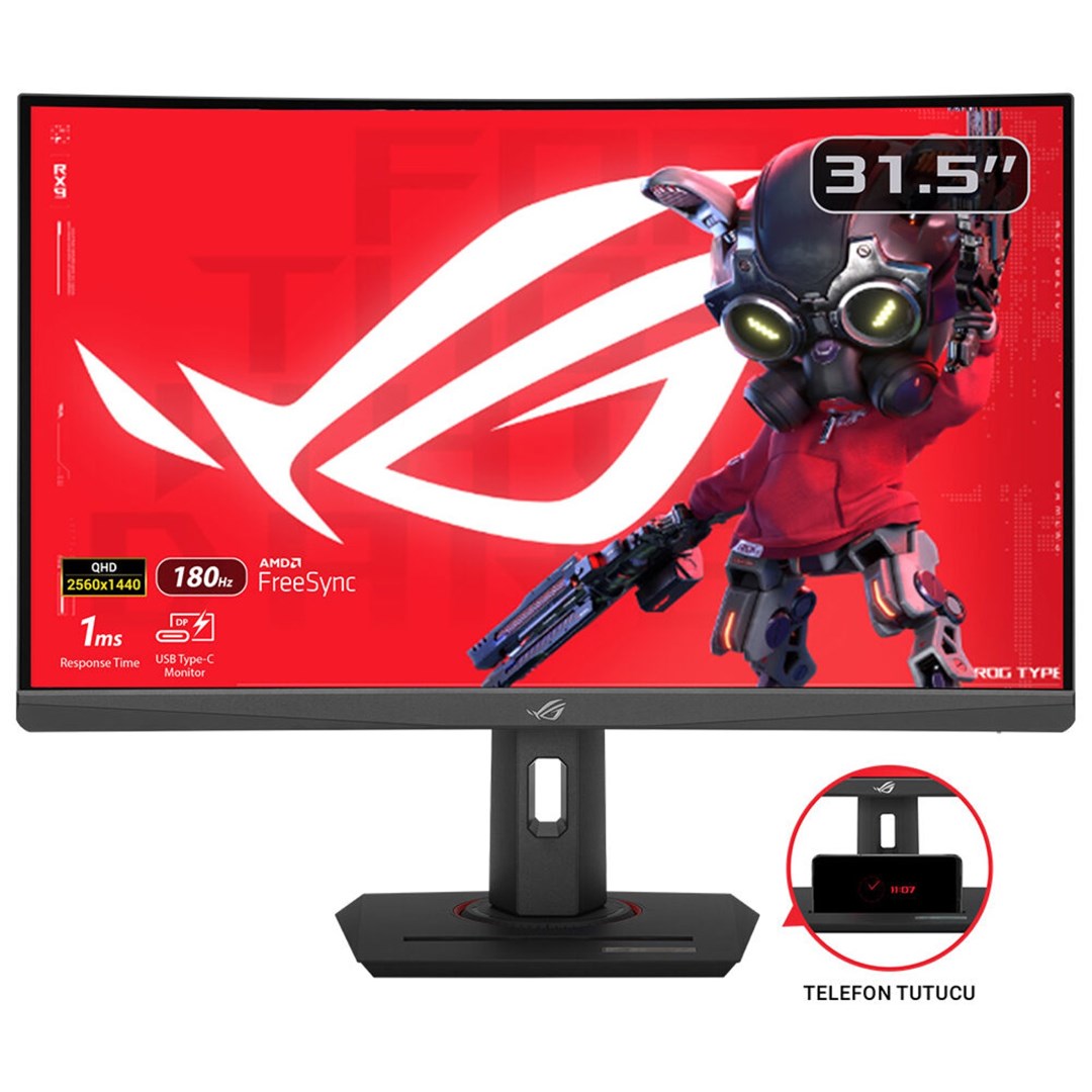 ASUS  Monitor 32 inches XG32WCS 180Hz