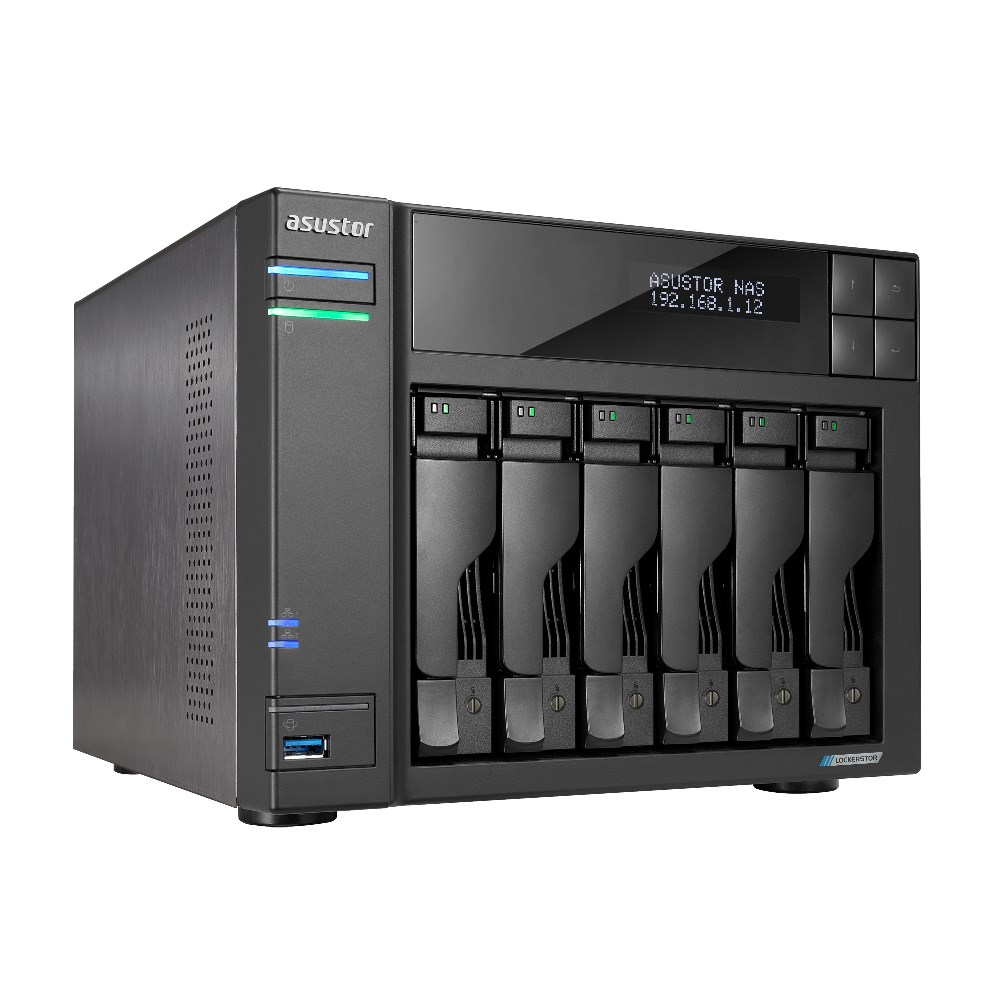 ASUSTOR LOCKERSTOR 6 NAS Desktop Intel®
